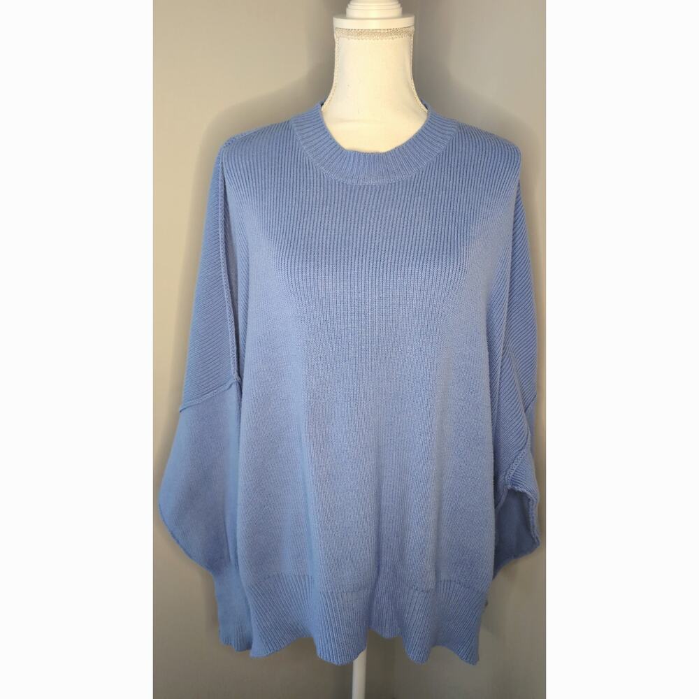 Free People Oversized Swing Tunic Sweater Slouchy Boho Cozy Small